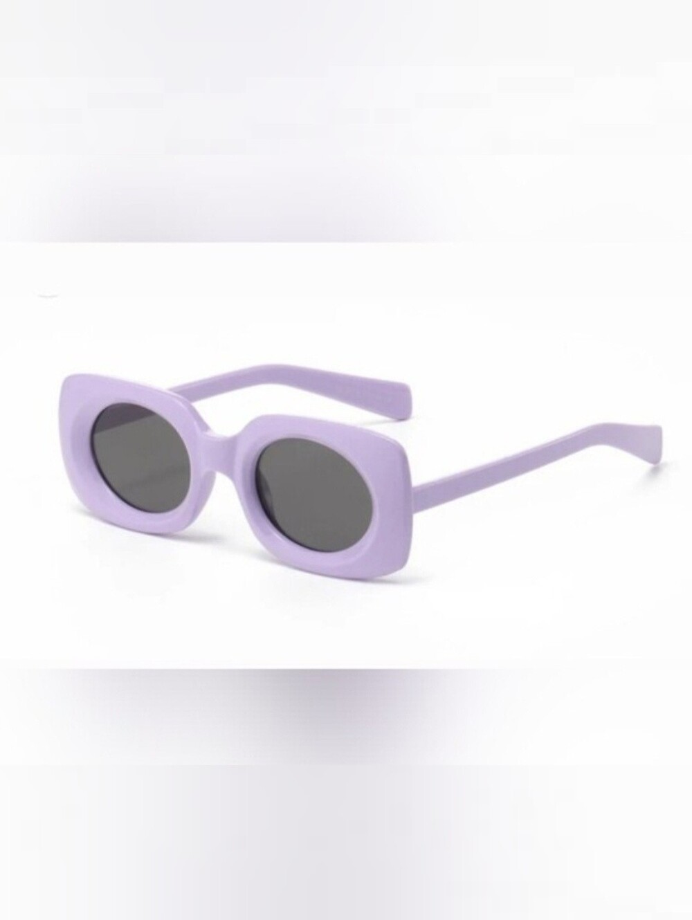 Geometric Lavender Sunglasses - UV400 Protection